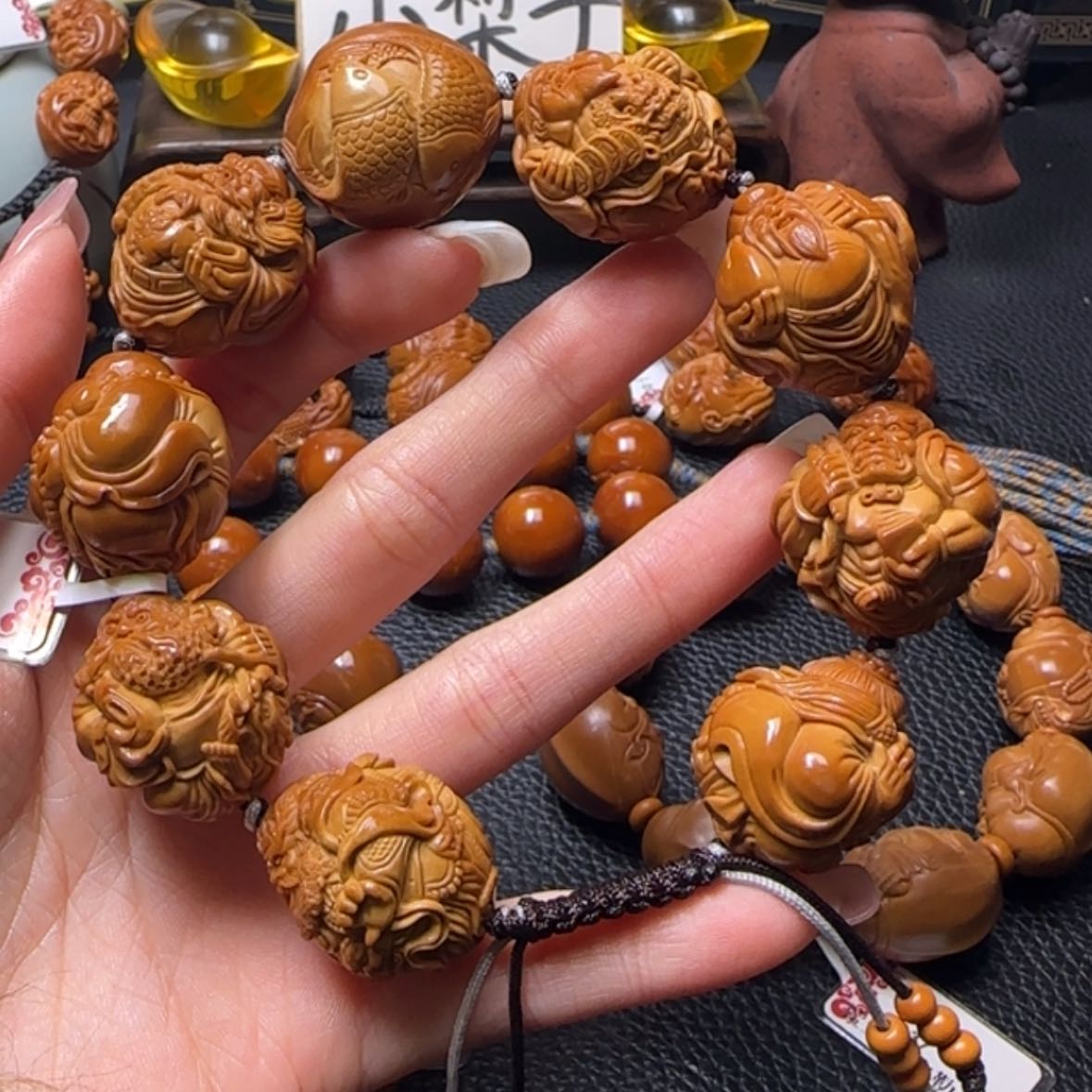 【闪购商品】橄榄核吊坠群仙会