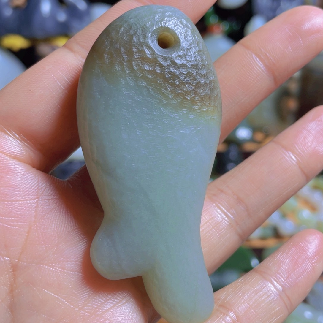 和田玉挂件未镶嵌