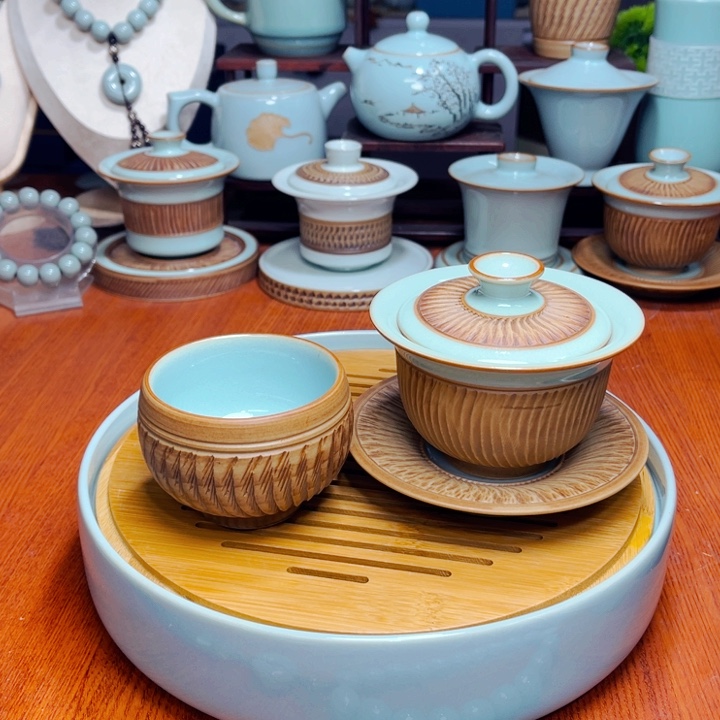 【闪购商品】汝瓷原产地茶壶，盖碗专场