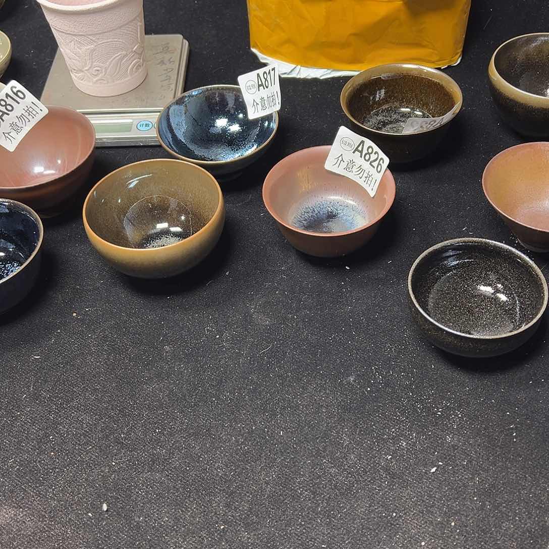 茶盏朴**圆青钰龙窑茶具