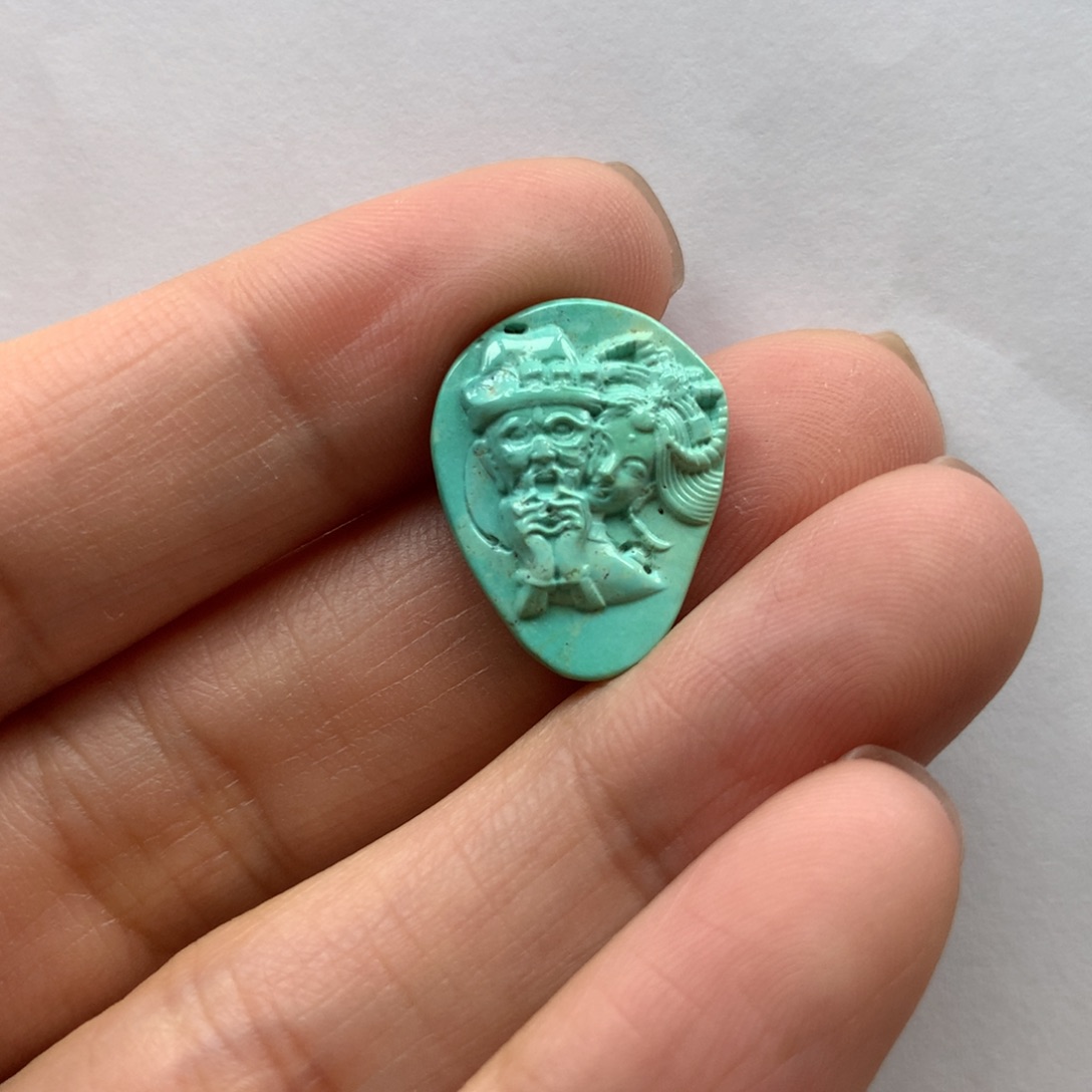 绿松石配饰未镶嵌