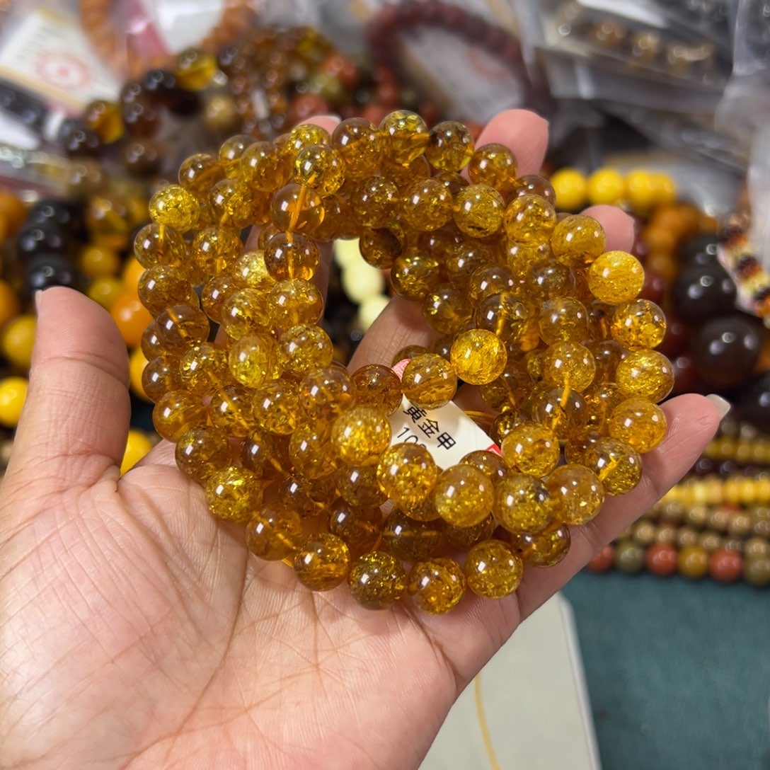 未镶嵌琥珀珠宝奇石汇****心1402