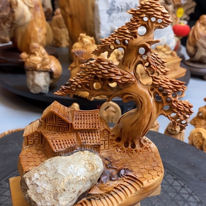 柏木工艺品摆件制作工艺