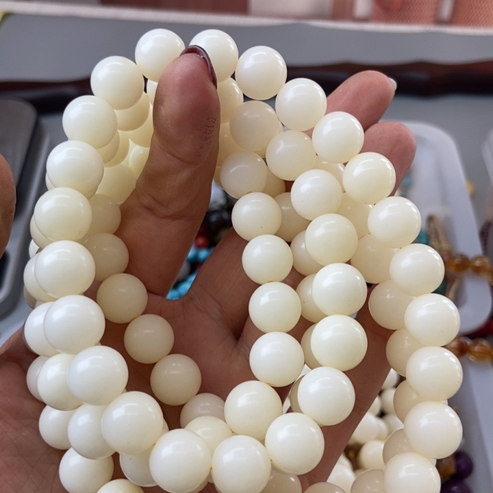 大果紫檀（缅甸花梨）大*方白玉菩提