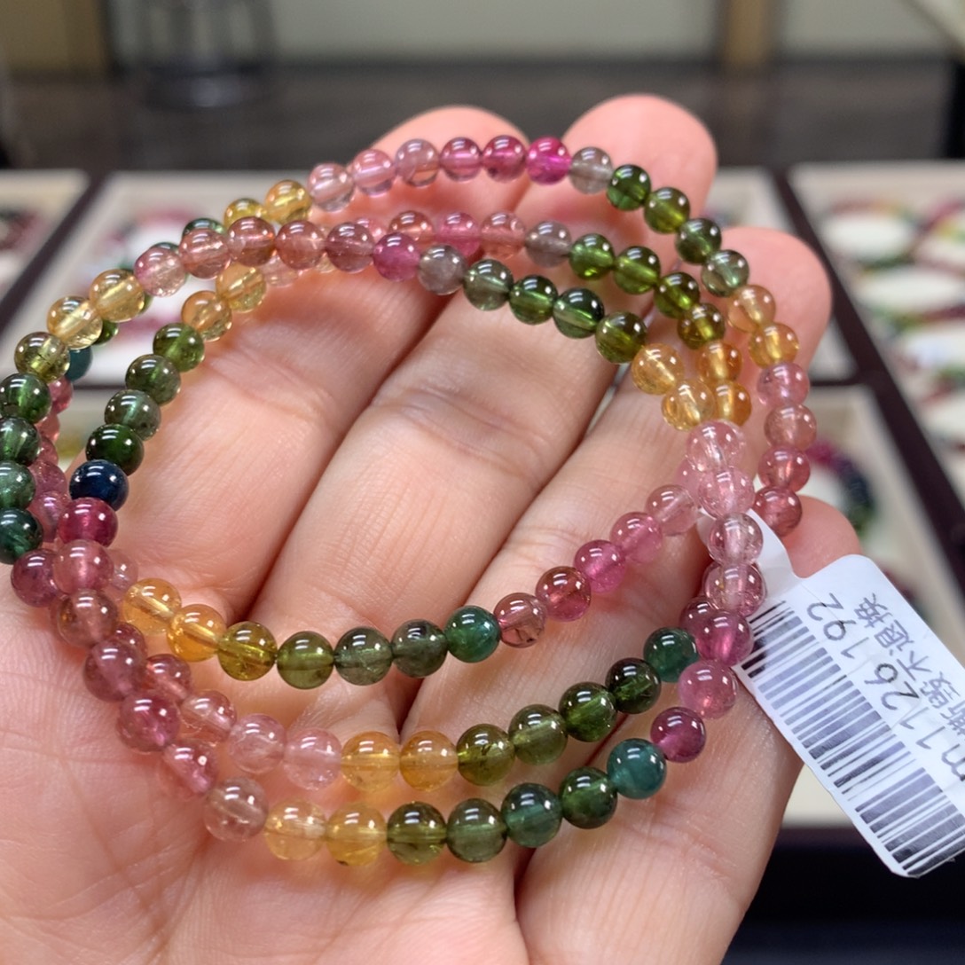 手链未镶嵌碧玺4:6左右