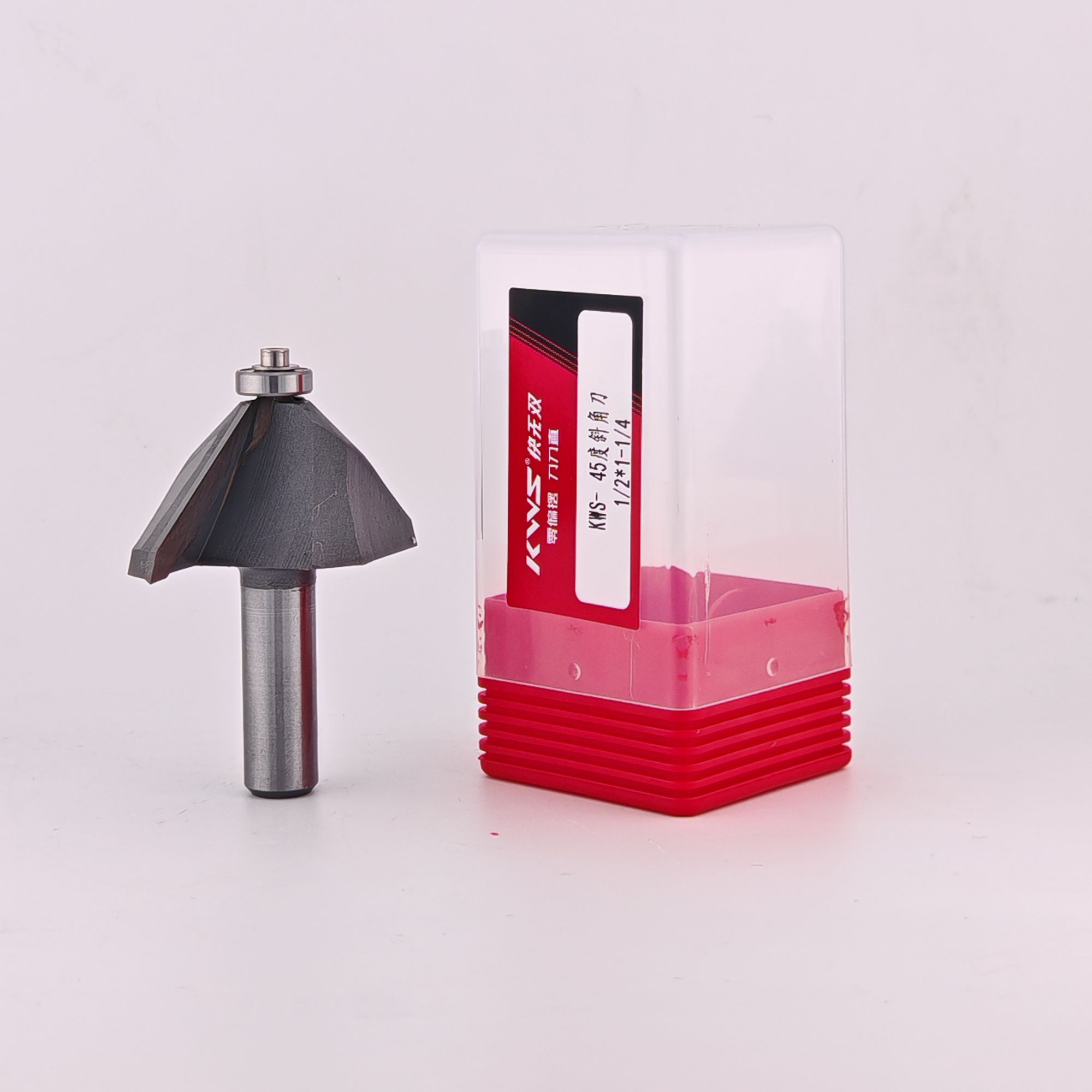 快无双 45度斜角刀木工铣刀KWS木工刀具锣刀配件成型使用加长