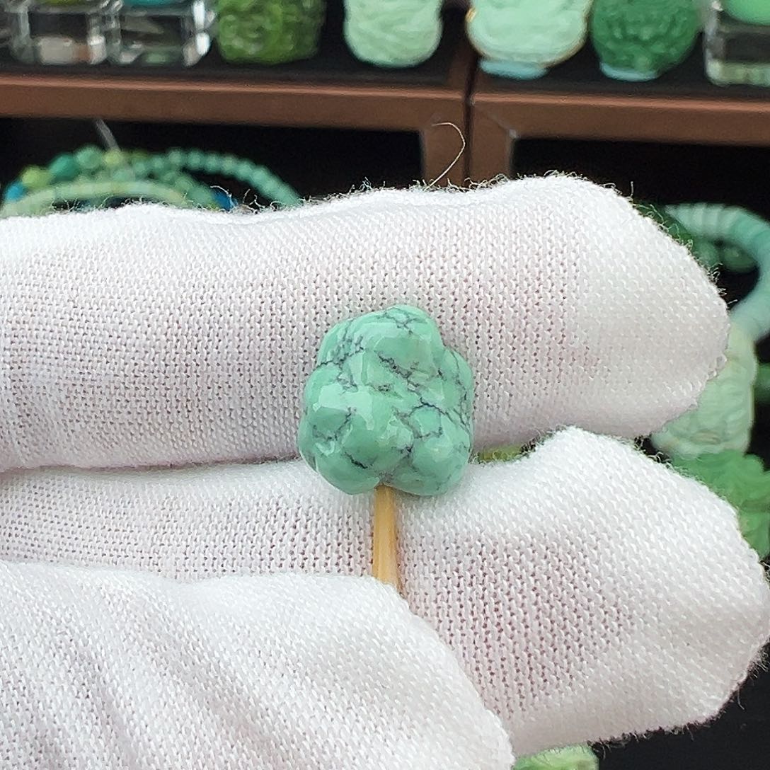 绿松石未镶嵌绿松石主播璐璐