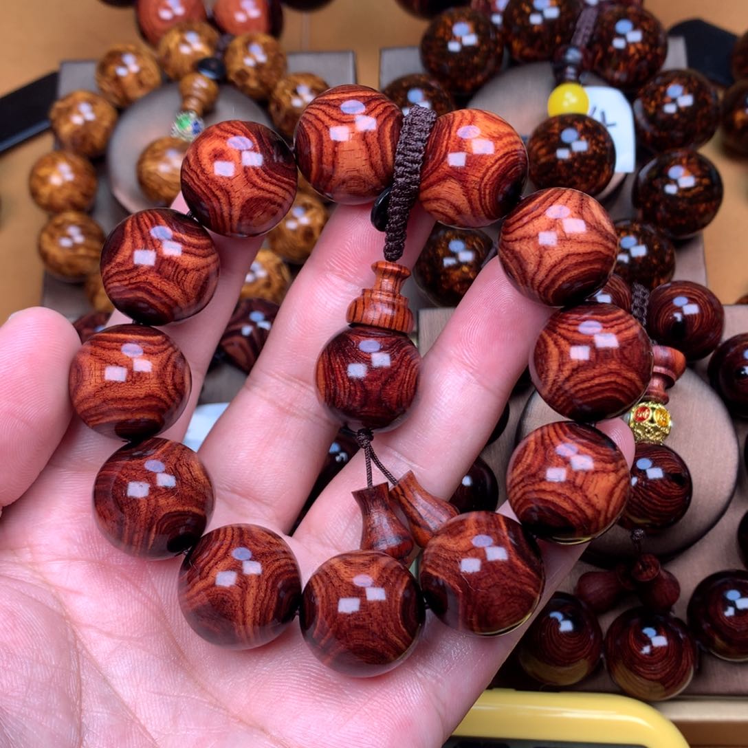 黄花梨/降香黄檀黄花梨手串2.0