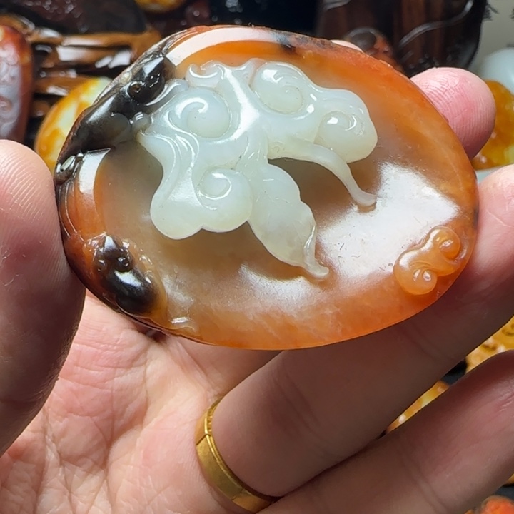 和田玉挂件未镶嵌