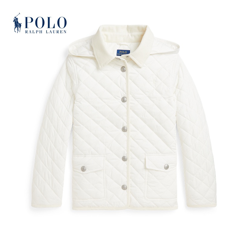 【礼盒包装】Ralph Lauren拉夫劳伦女童 防沾水谷仓夹克312910983