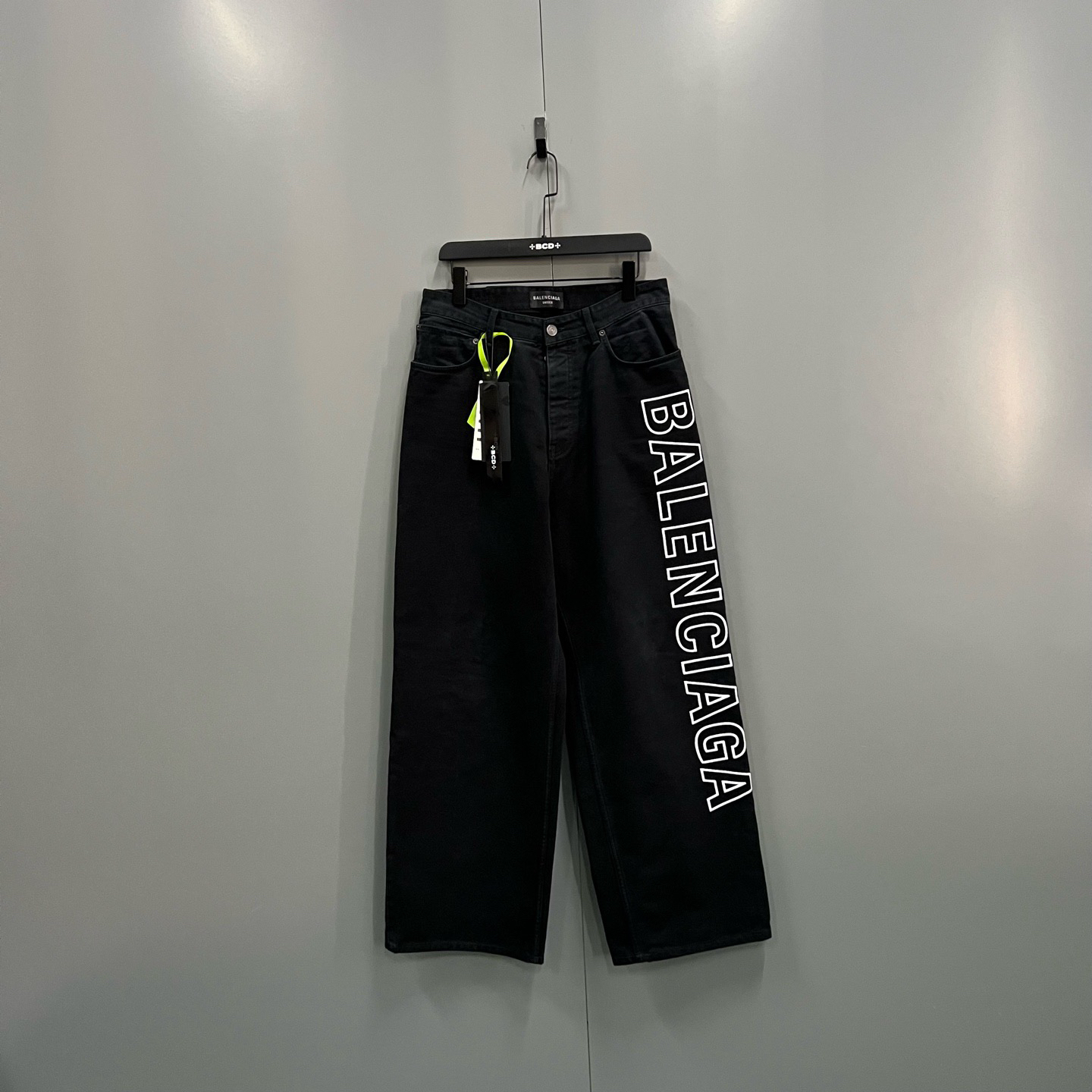 99新 Balenciaga/巴黎世家 ab13 609406 直筒长裤 XS码