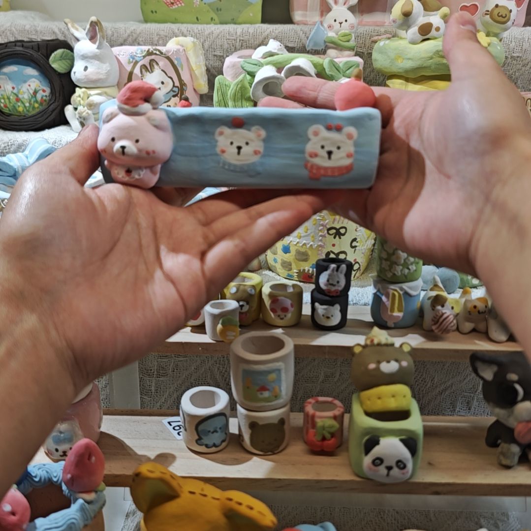 ****满29.9包邮手工花盆