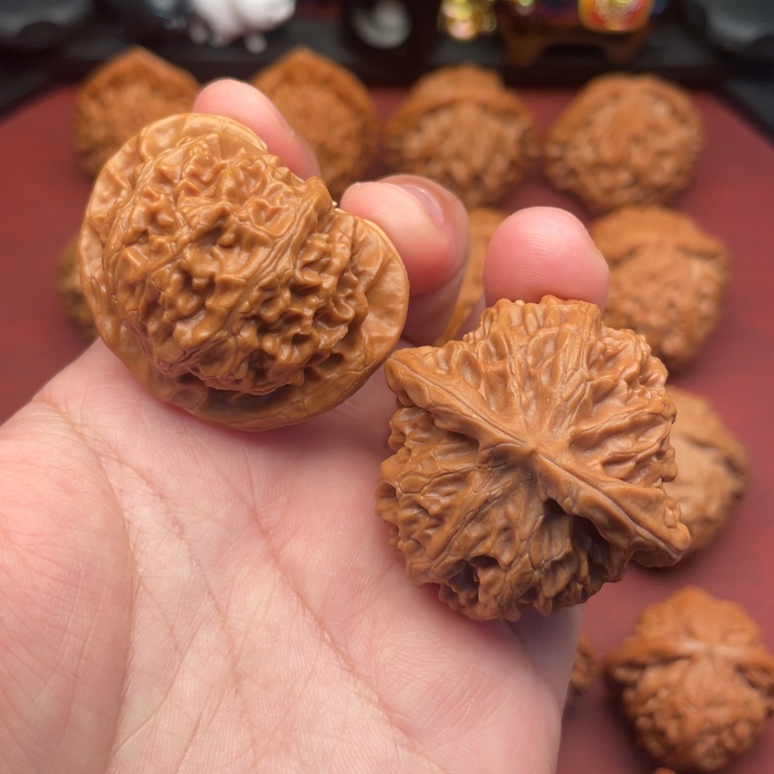 文玩核桃把件全品无修42宫灯