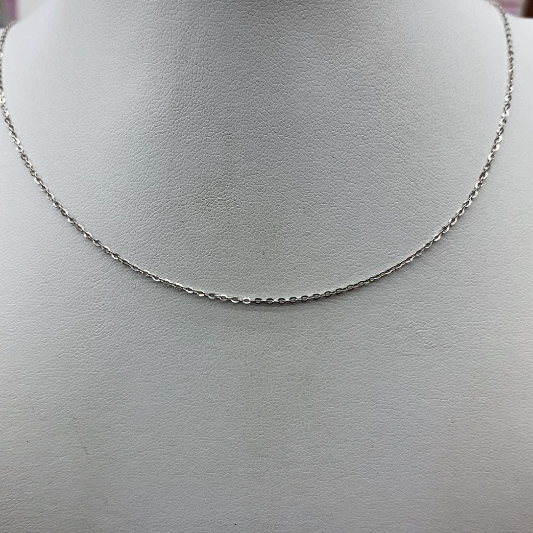 淡水珍珠银S925镶嵌链子