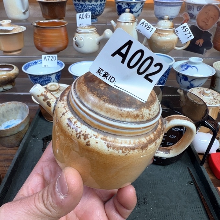 摆件002景德镇手工七天六夜柴烧壶 福利