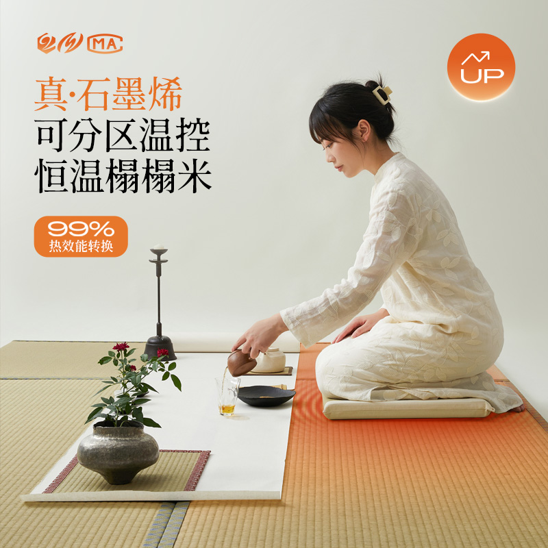 绘家·电加热榻榻米垫秋冬款日式定做椰棕床垫定制踏踏米地垫子