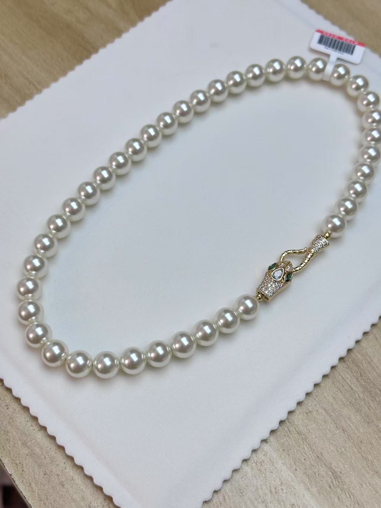 03-92卡10mm高定蛇年项链