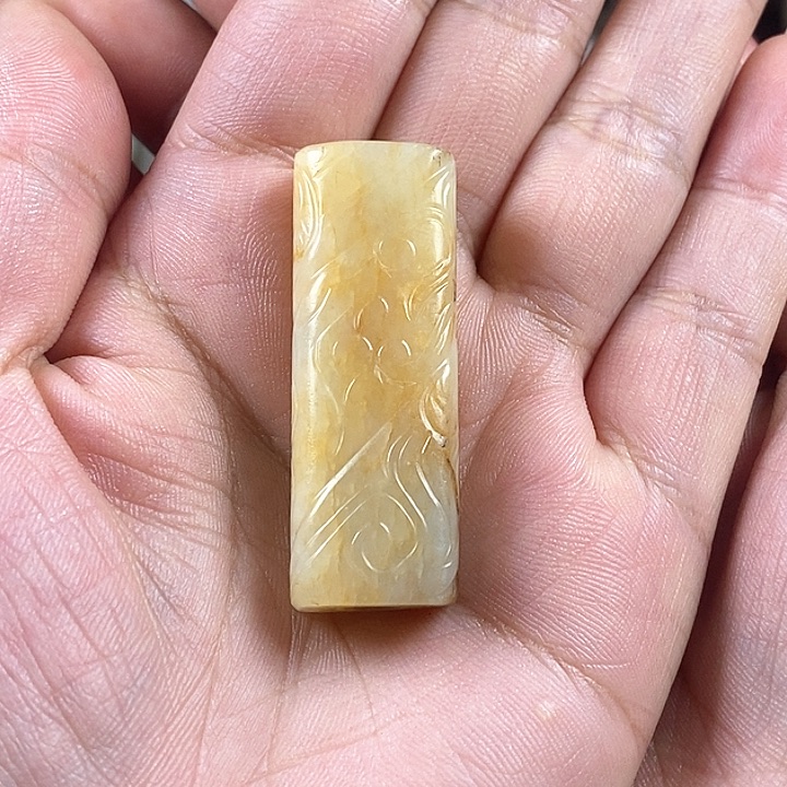 和田玉挂件未镶嵌玉**缘