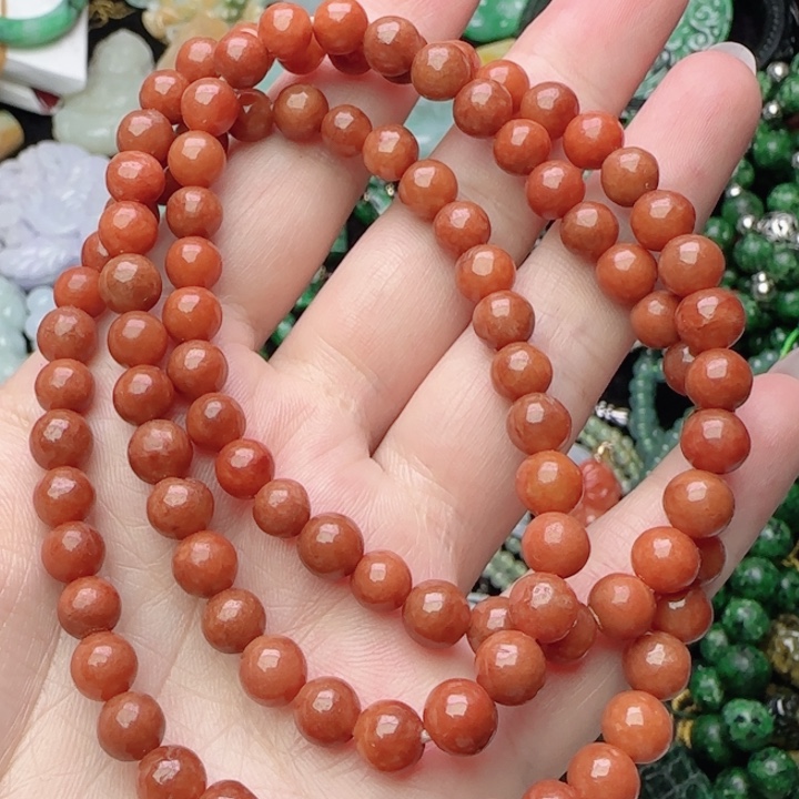 翡翠未镶嵌颈饰天然A货17