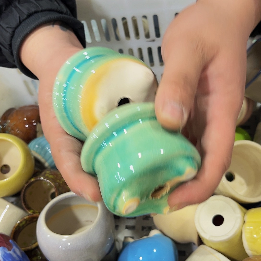 陶瓷高温陶瓷多肉花盆