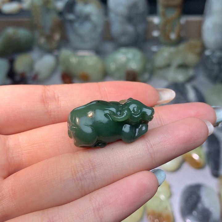 和田玉挂件未镶嵌