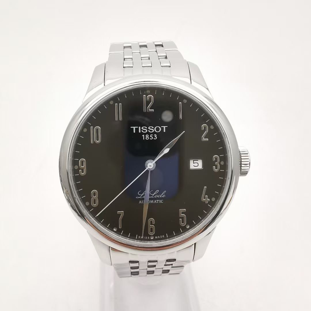 95新 Tissot/天梭 力洛克2824机芯数字盘男士机械表39.3表径