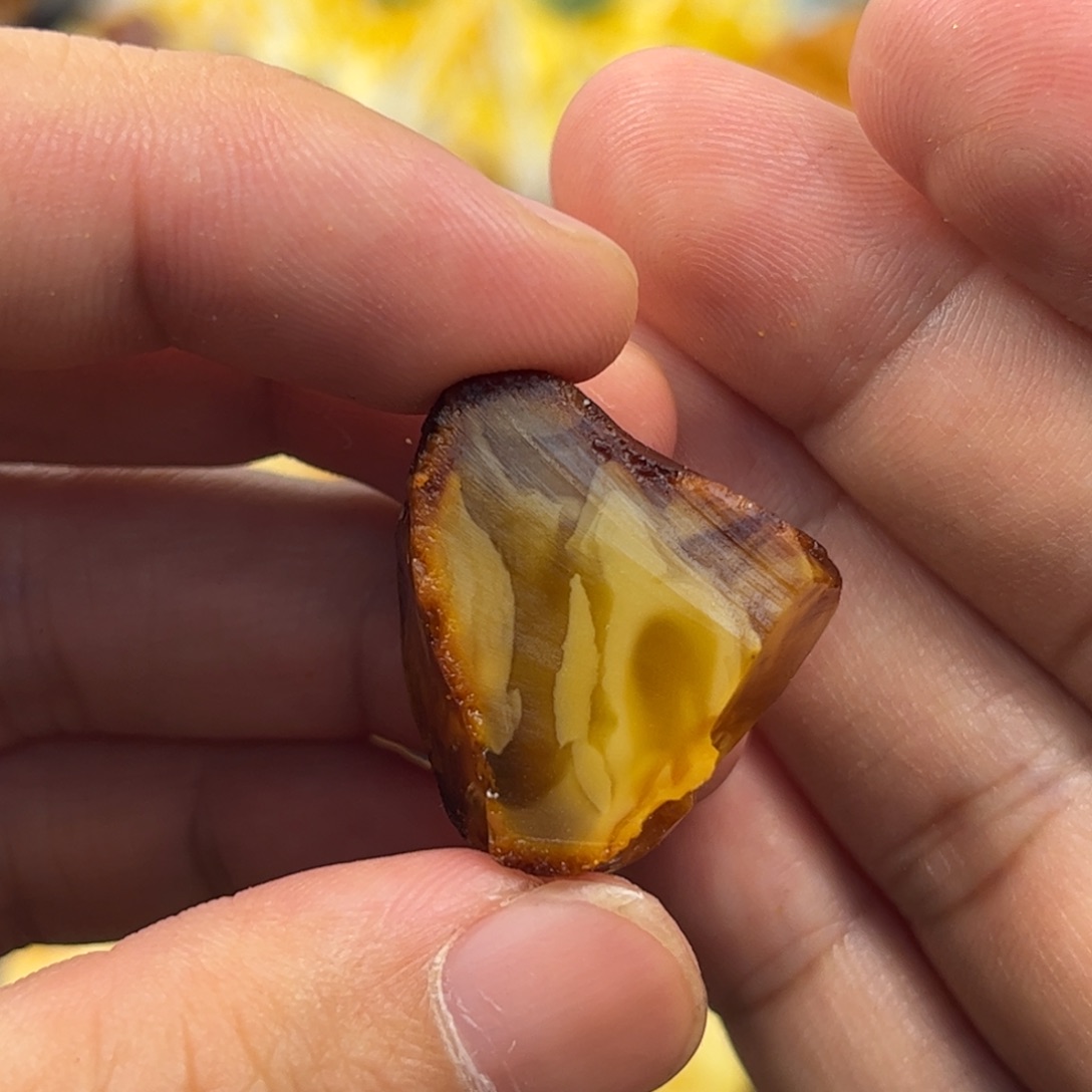 定制琥珀未镶嵌蜜蜡定制