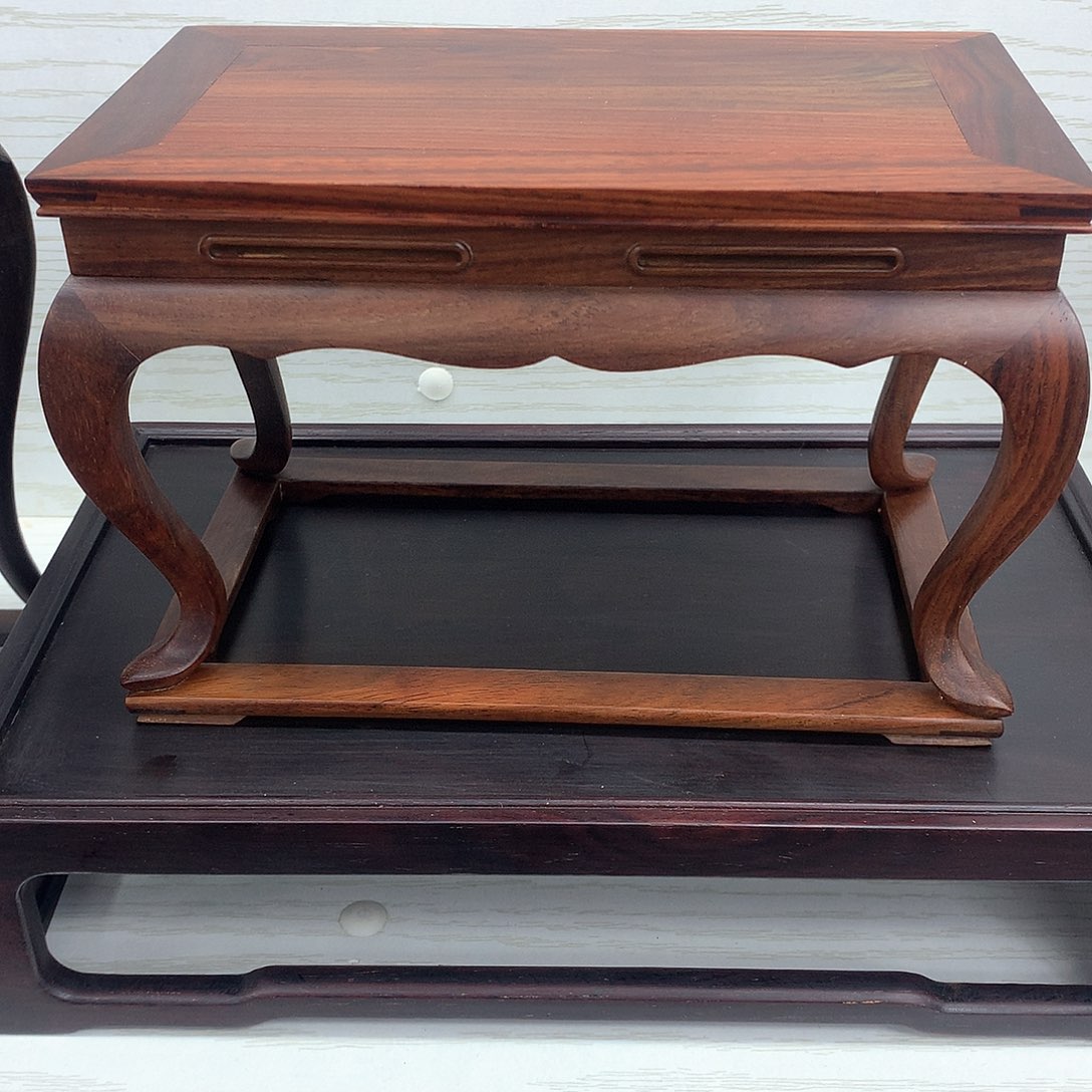 藤类大红酸枝长20调羹脚