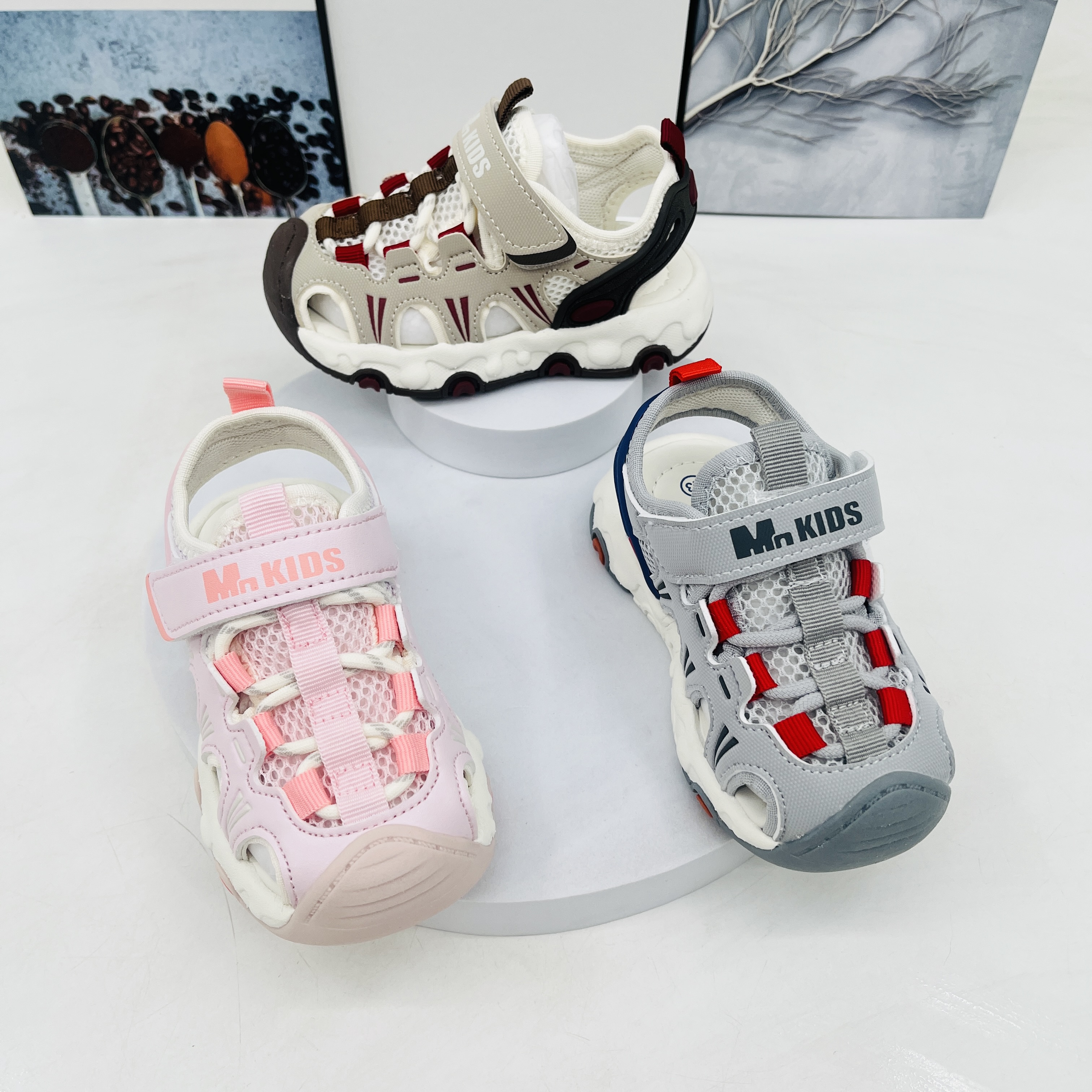 C1区513/613夏款儿童休闲包头凉鞋