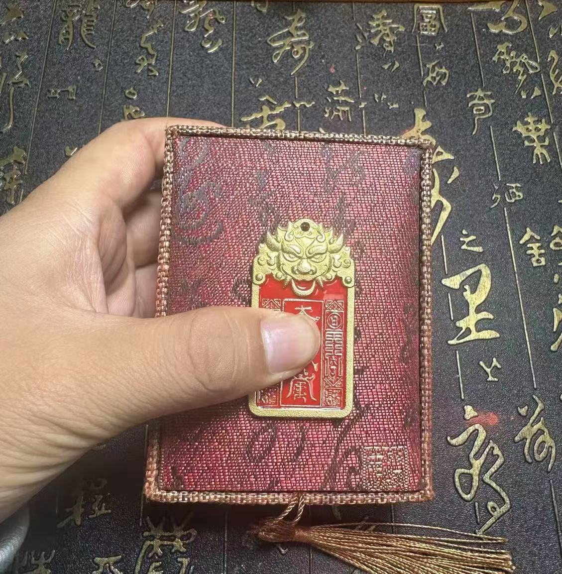 手工大将军令牌吊坠