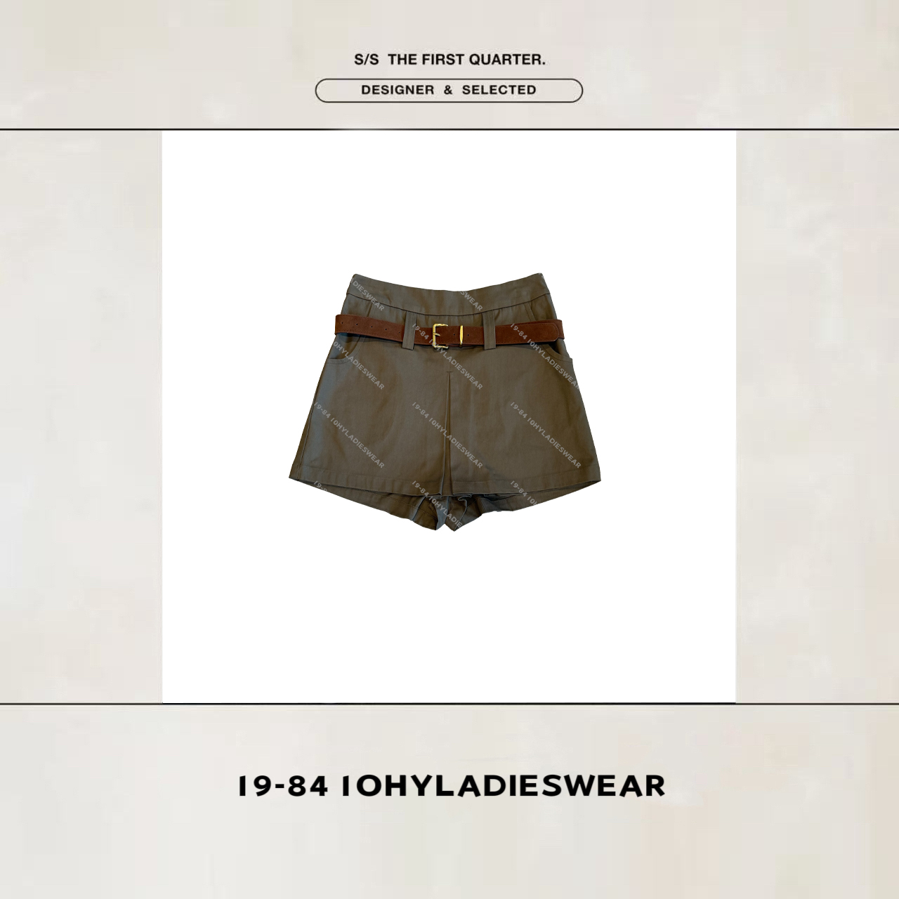 HYLADIESWEAR  『显瘦裙裤』新款时尚高腰显瘦A字裙女百搭休闲裤裙