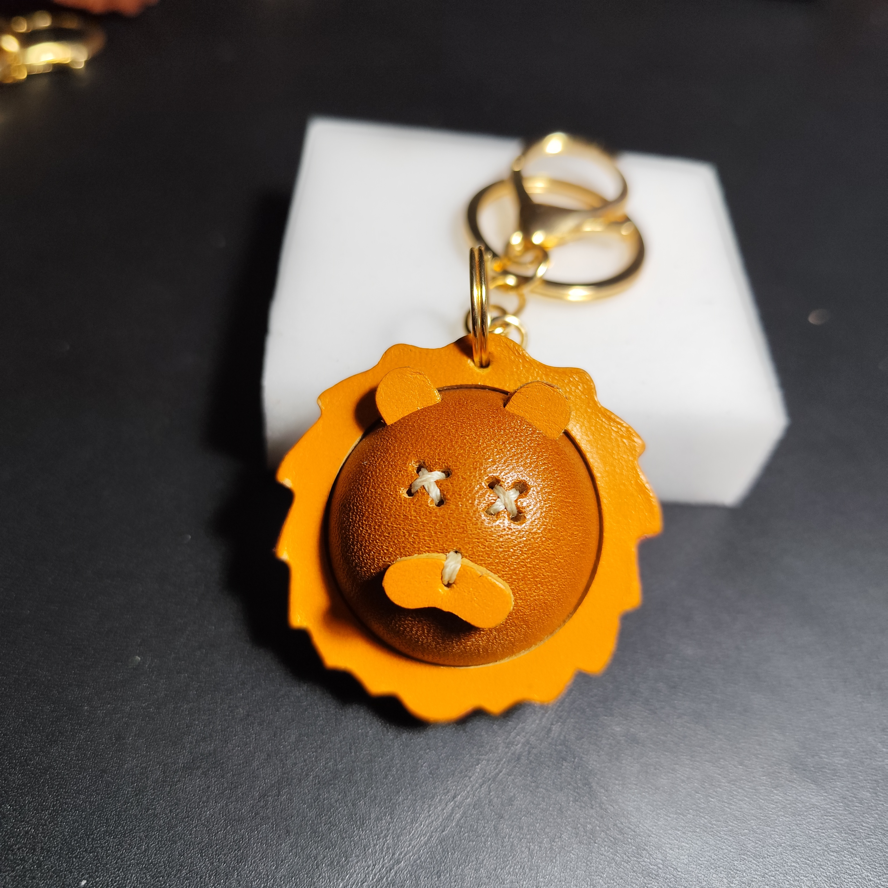 手工制作真皮牛皮创意包包挂件