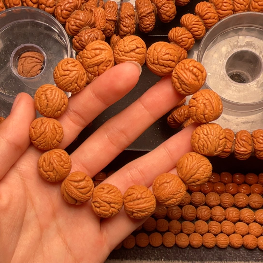 吊坠桃核秦岭核桃龙珠