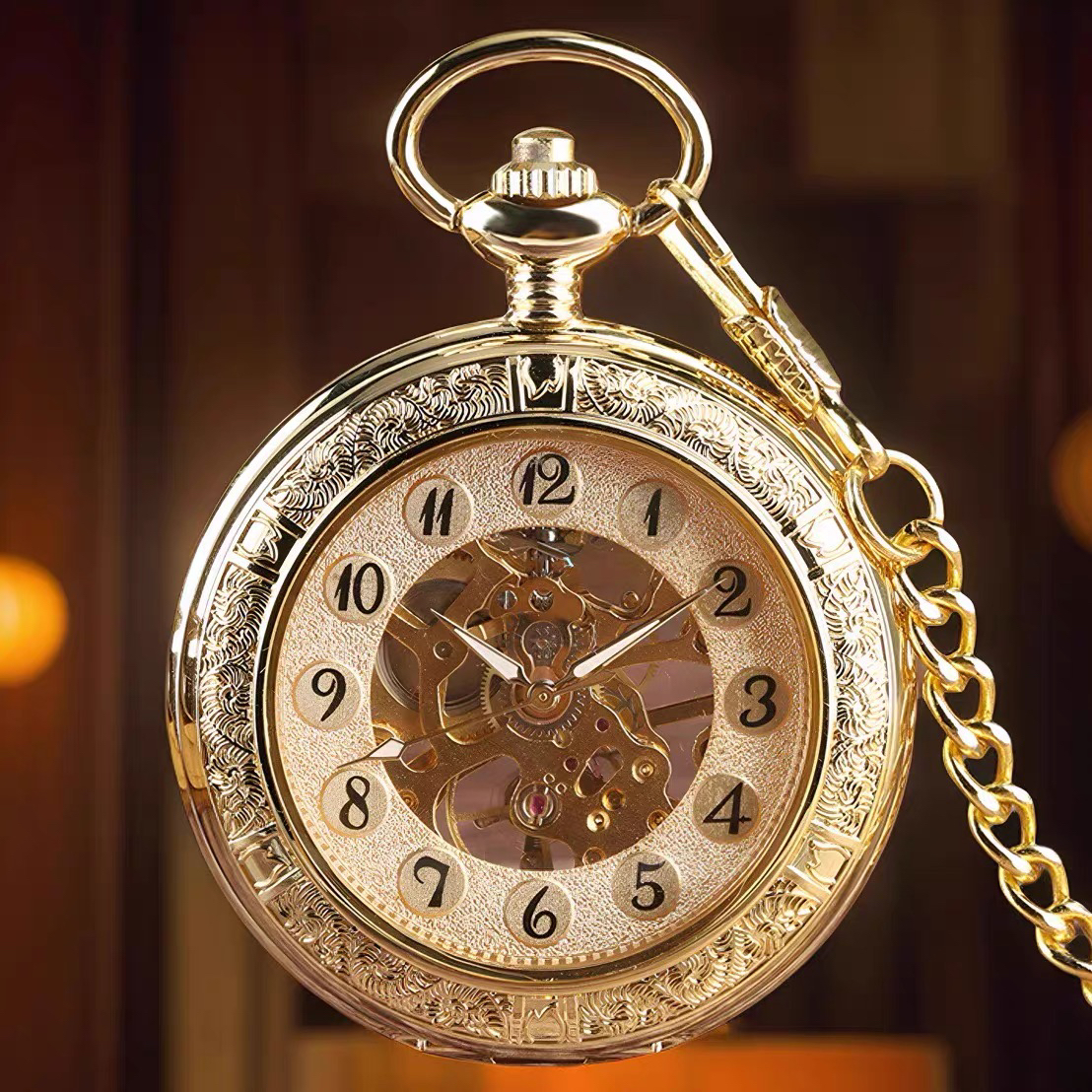 （以直播间直播为准）时尚复古潮流怀表配件