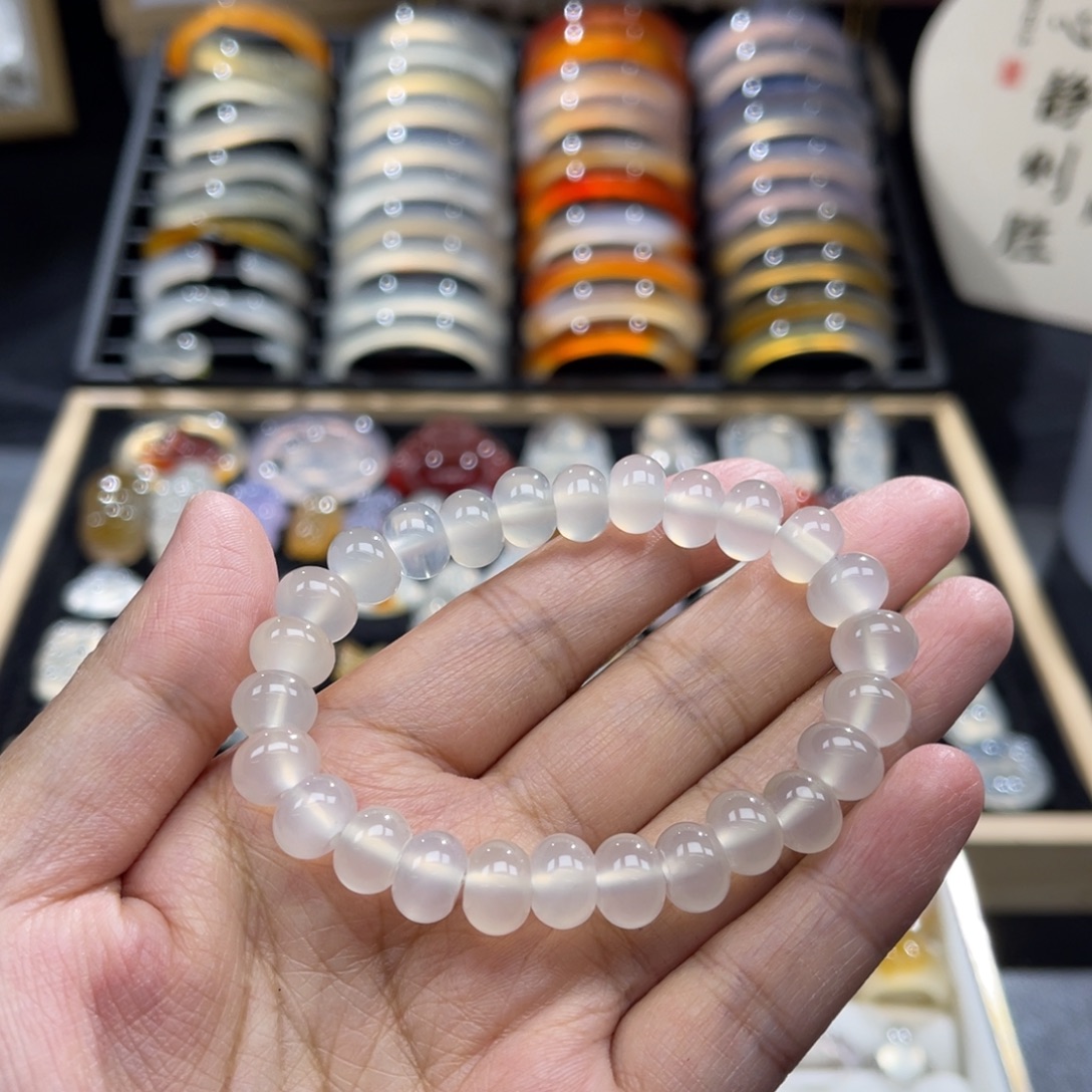 玛瑙/玉髓未镶嵌颈饰