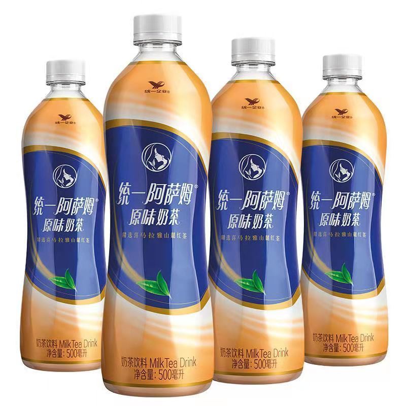统一阿萨姆奶茶 原味500ml*12瓶