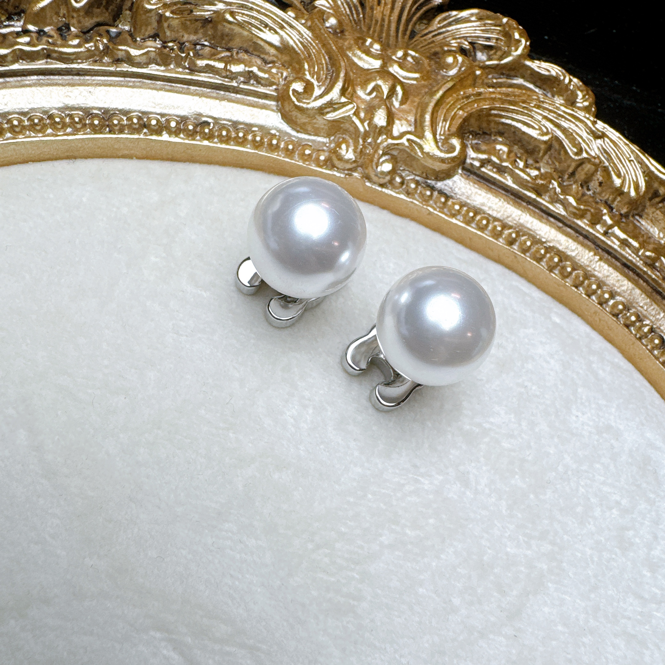 铜合金仿珍珠耳饰 【雨桐轻奢饰品】耳环LWW485N0