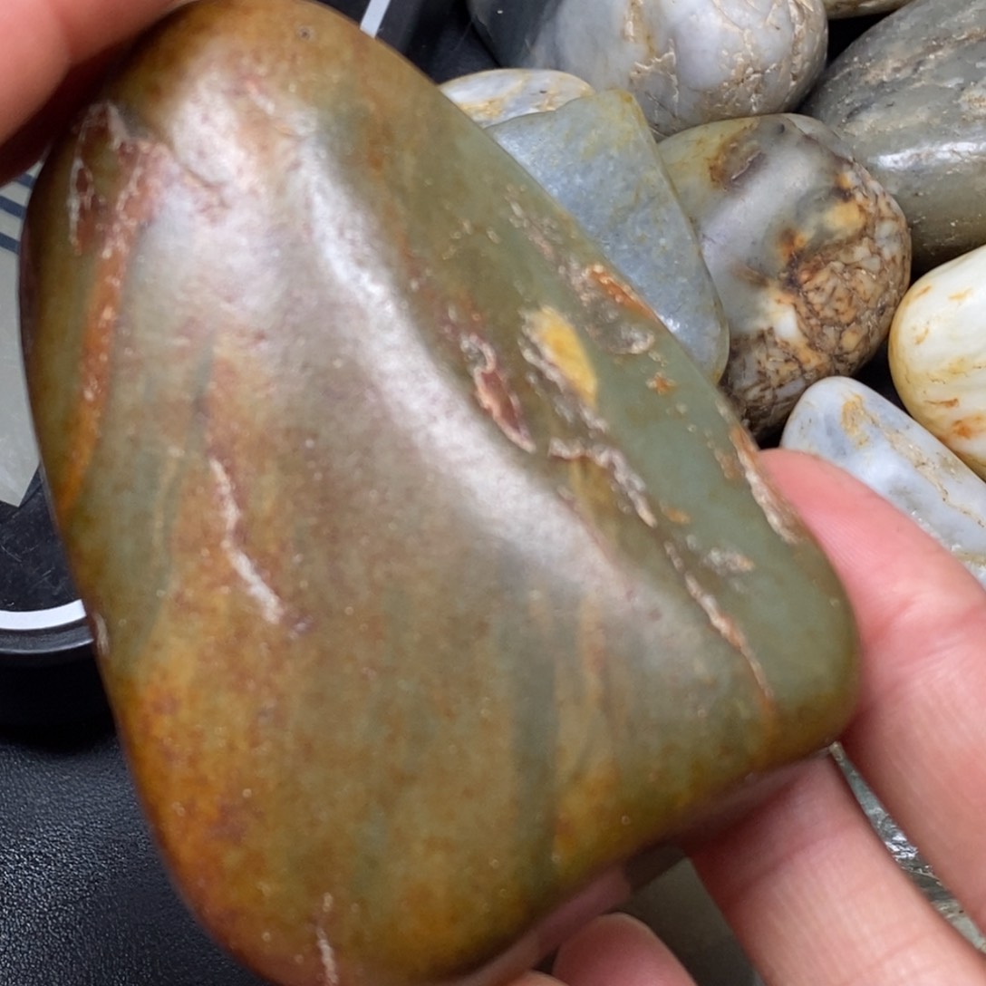 和田玉挂件银S925镀金镶嵌