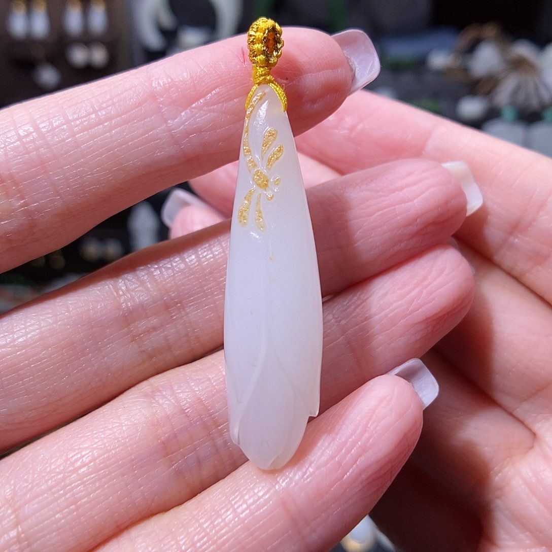 和田玉挂件未镶嵌