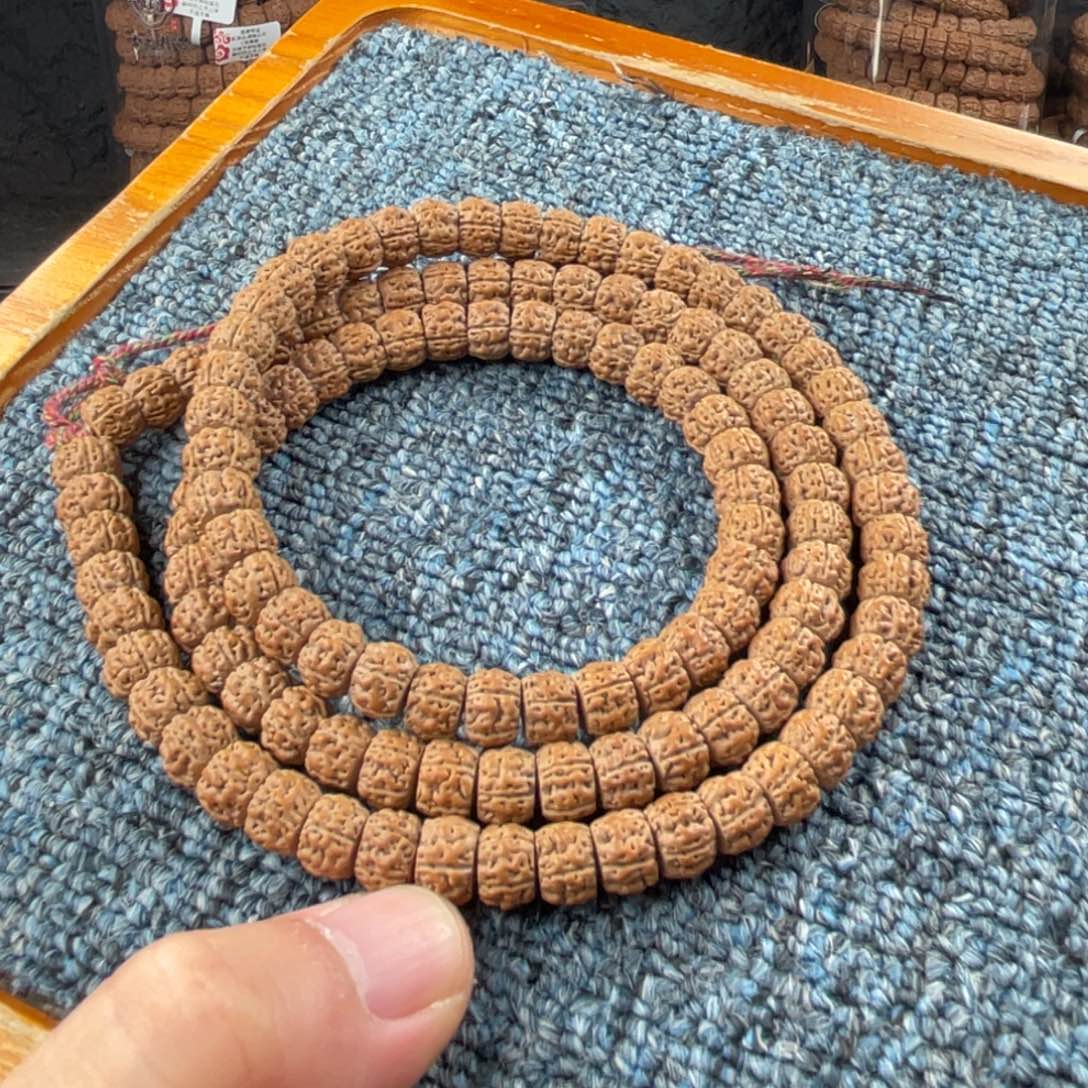 金刚菩提手串藏式盘龙纹118颗