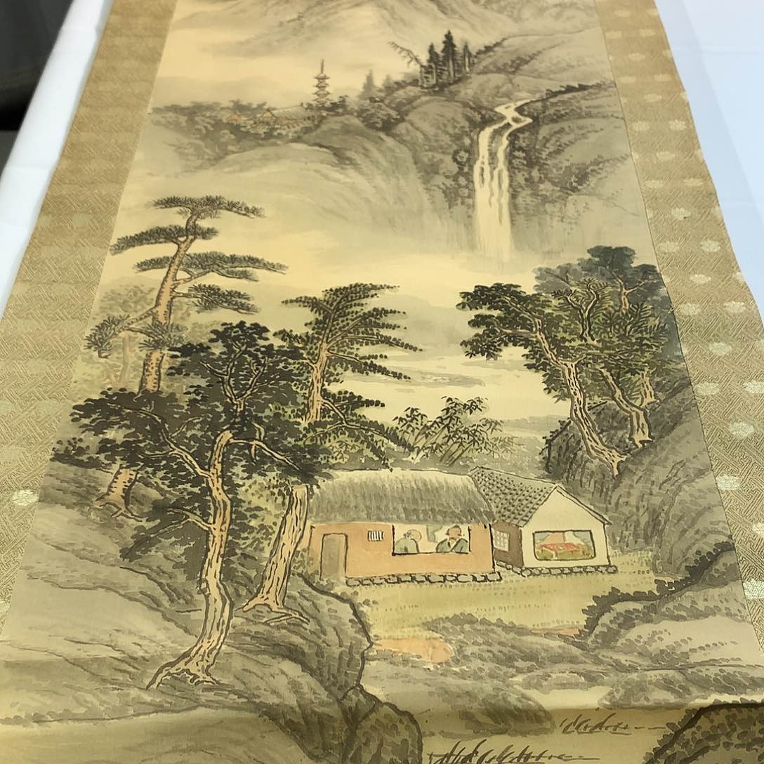 横款狼*装饰字画回流字画