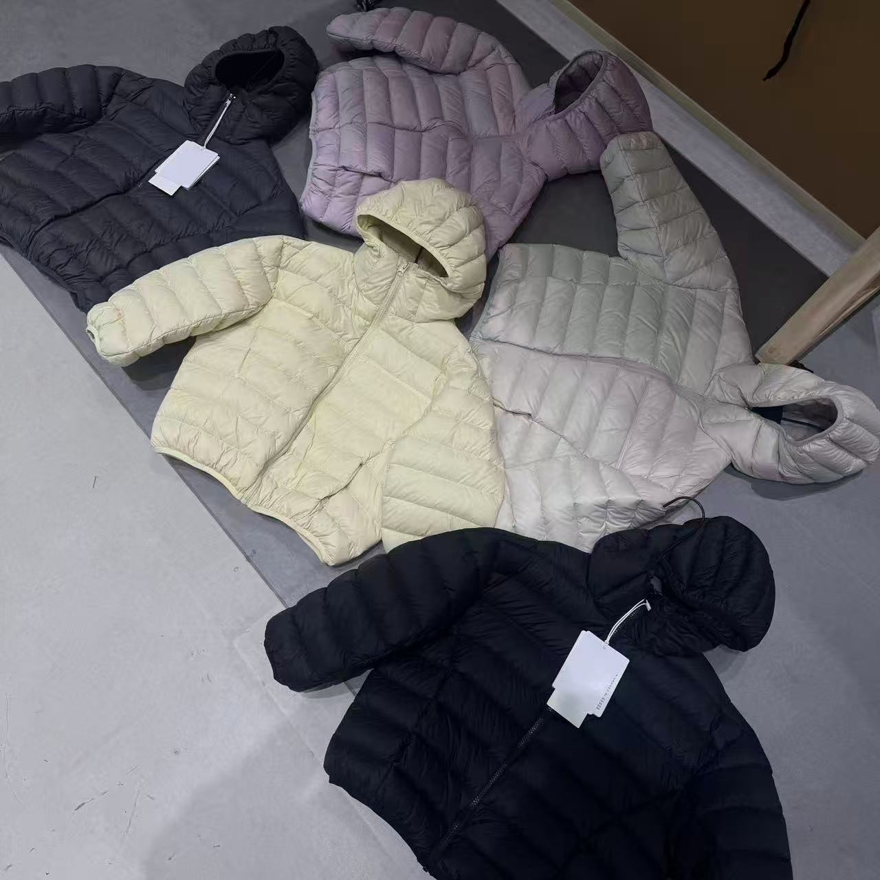 【2025冬韩款】95绒儿童羽绒服韩版连帽排骨羽绒服Y1499