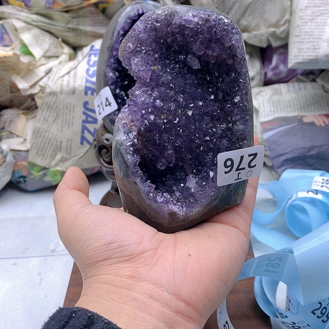 紫晶大型摆件（非配饰）未镶嵌