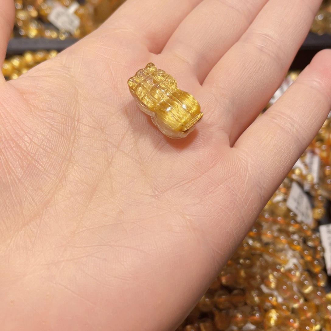 水晶手链未镶嵌彩*粥天然水晶貔恘未镶嵌