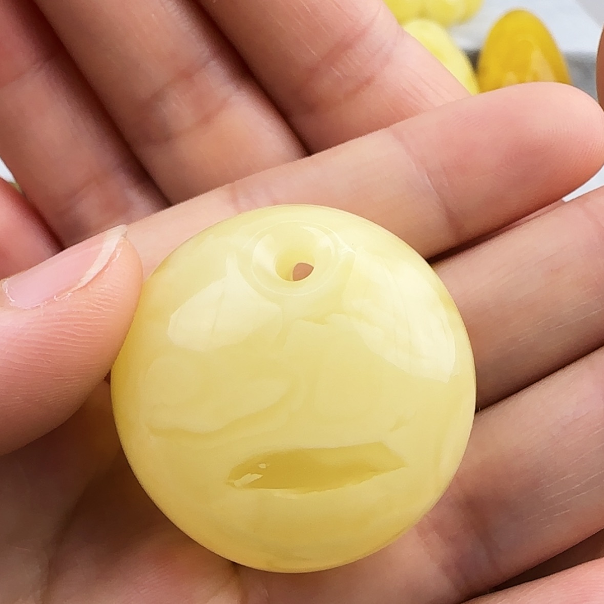 【闪购商品】琥珀颈饰未镶嵌吊坠