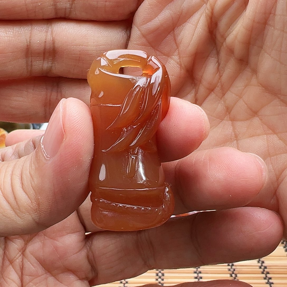 未镶嵌玛瑙/玉髓珠宝半成品