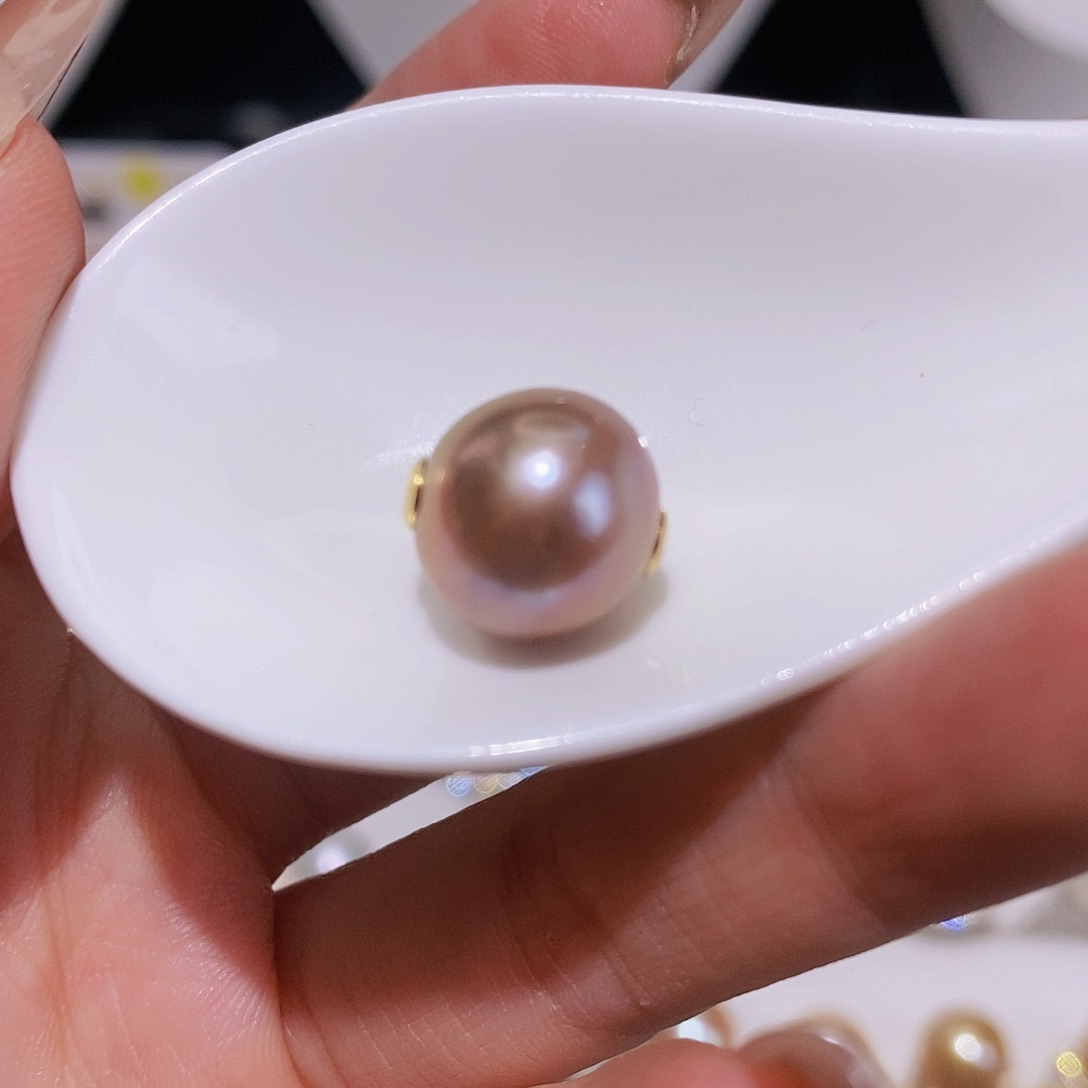 淡水珍珠颈饰银S925镶嵌