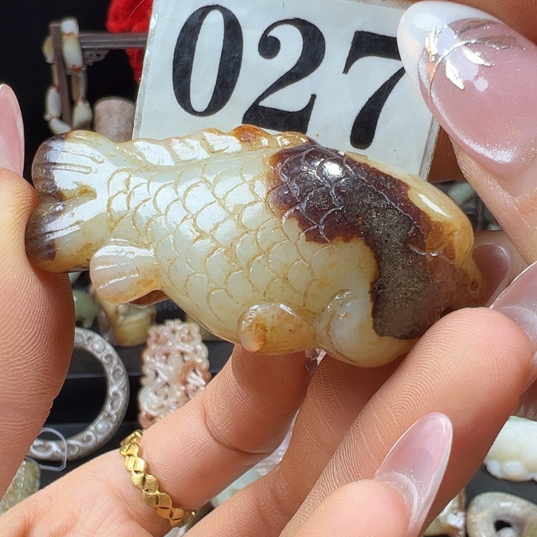 佛***忠和田玉未镶嵌挂件