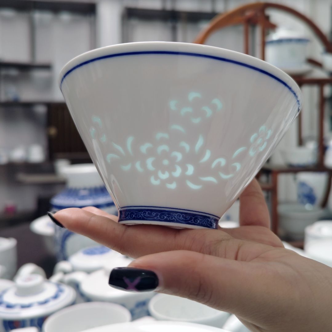 陶瓷清韵5寸饭碗一个