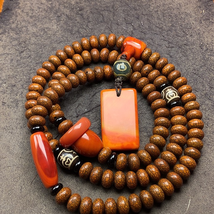 裤***了星月菩提吊坠脖挂